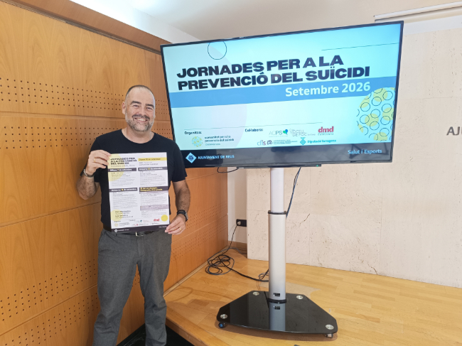 Reus presenta les V Jornades per a la Prevenció del Suïcidi i l'Acompanyament al Dol Psicosocial