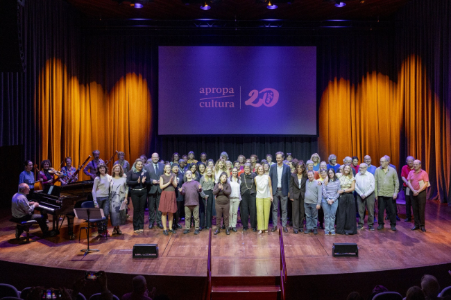 Apropa Cultura compleix 20 anys obrint el sector cultural a les persones amb discapacitat