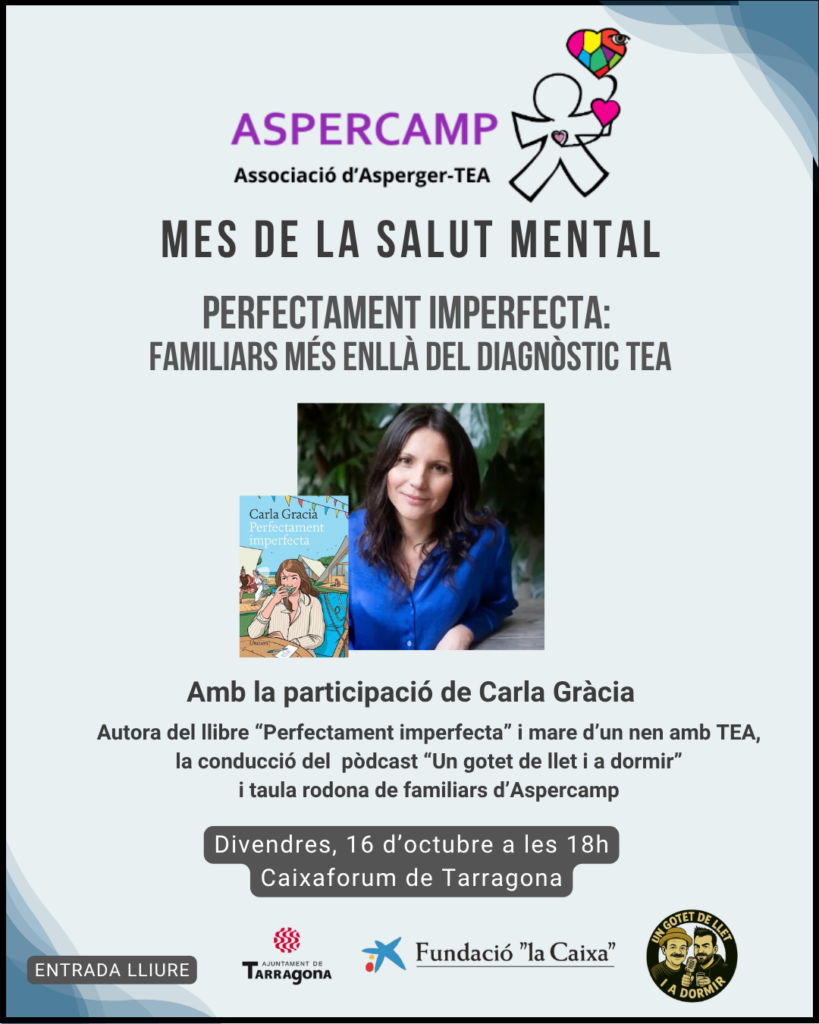 Aspercamp celebra el Mes de la Salut Mental posant el focus en l'ocupació i les famílies