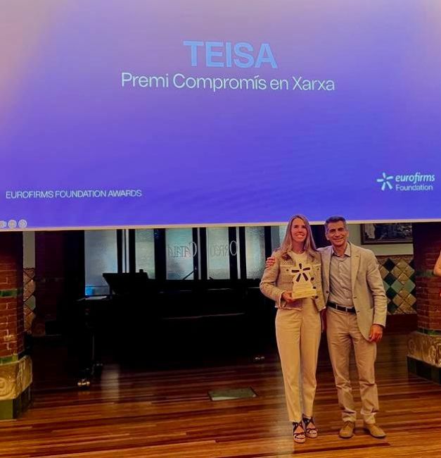 L'empresa TEISA guardonada pel seu model d'inclusió laboral en el premi d’Eurofirms