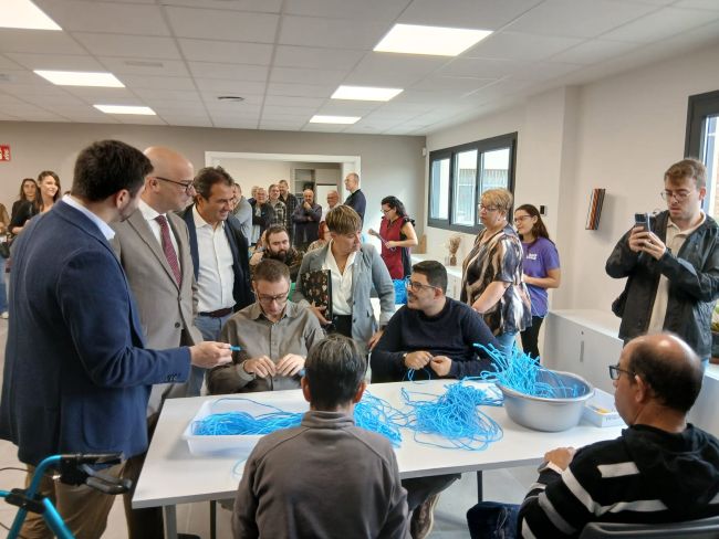 Sant Tomàs inaugura un nou centre ocupacional al centre de Manlleu