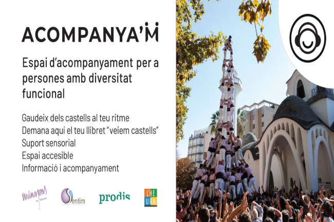 Els Minyons de Terrassa llancen una campanya per fer els castells més accessibles a tota la ciutadania