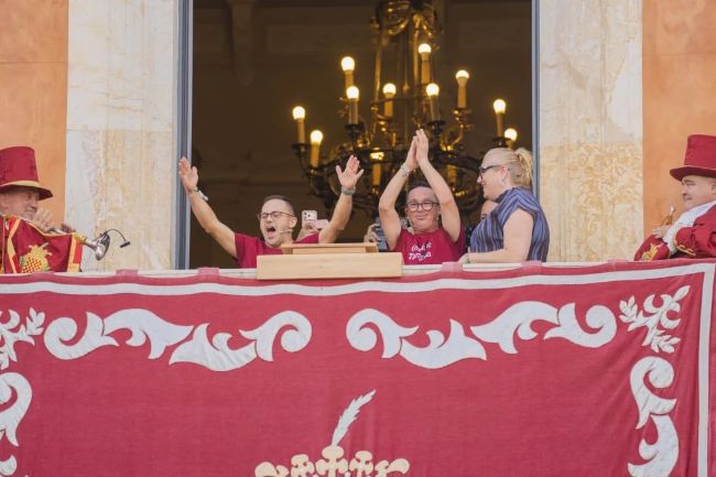 Álvaro Cano i Rubén Almazán fan història convertint-se en els primers pregoners amb discapacitat de les festes de Santa Tecla a Tarragona