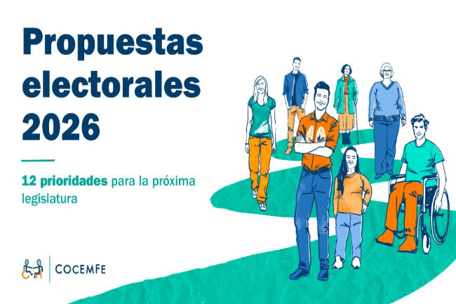 COCEMFE exigeix als partits polítics incorporar 106 mesures per a les persones amb discapacitat davant el 29-N